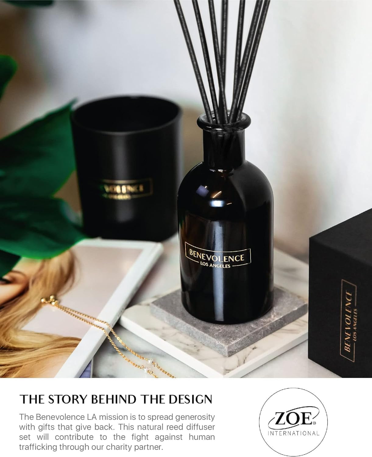 Reed Diffusers for Home, Lavender & Eucalyptus Relaxing Fragrance | Aromatherapy Reed Diffuser Sticks with Gift Box, Scented Sticks for Bathroom | Home Decor