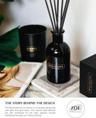 Reed Diffusers for Home, Lavender & Eucalyptus Relaxing Fragrance | Aromatherapy Reed Diffuser Sticks with Gift Box, Scented Sticks for Bathroom | Home Decor