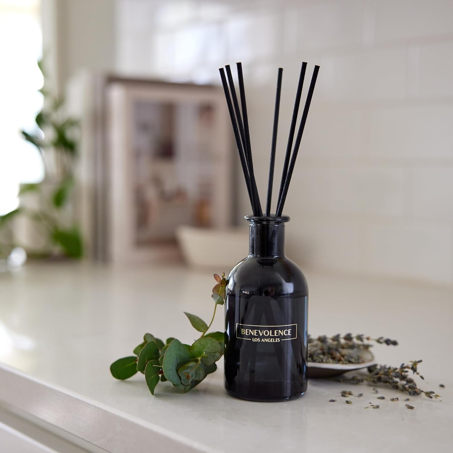 Reed Diffusers for Home, Lavender & Eucalyptus Relaxing Fragrance | Aromatherapy Reed Diffuser Sticks with Gift Box, Scented Sticks for Bathroom | Home Decor