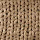 Chunky Knit Blanket Throw - 50"X60" 3.7 Lbs. - Soft Chenille Yarn Knitted Blanket - Machine Washable Crochet Blanket - Handmade Cable Knit Throw Blanket for Couch, Bed (Oat White)